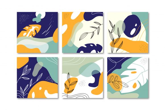 Abstract Floral Background Design