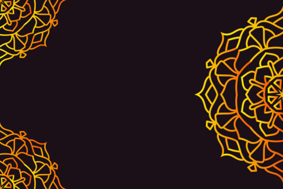 Beauty Mandala Floral Elegant Background