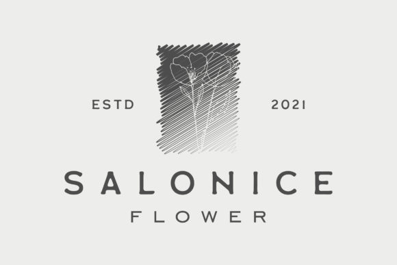 Floral Botanical Logo Design Premium