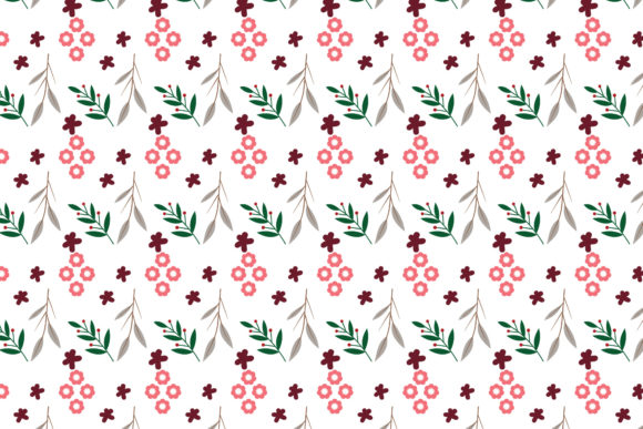Floral Decoration Plant Design Pattern