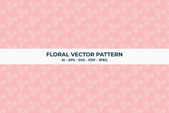 Floral Digital Paper Pattern Set