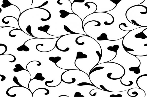 Floral Elements Leaves Flowers Pattern