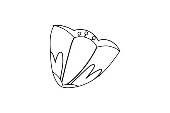Floral Flower Petals Outline