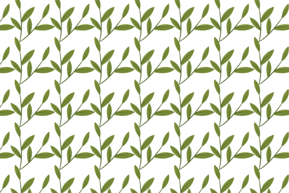 Floral Leaf Wallpaper Pattern