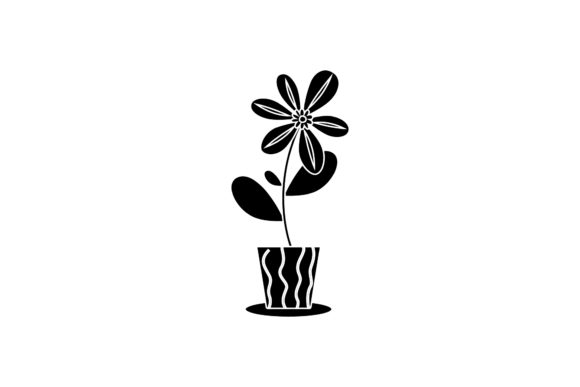 Floral Spring Flower Silhouette