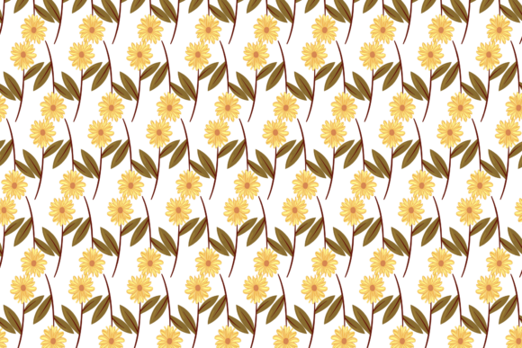 Floral Sunflower Design Pattern