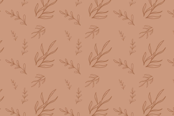 Floral Vintage Color Wallpaper Pattern