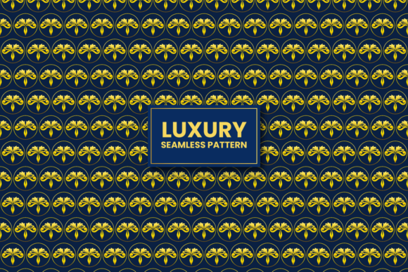 Luxury Golden Floral Pattern or Texture
