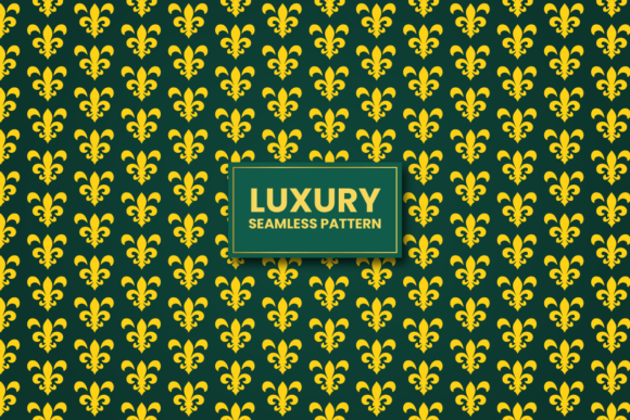 Luxury Seamless Vintage Floral Pattern