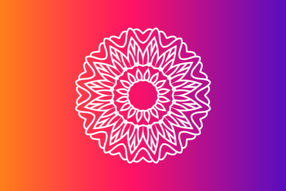 Mandala Indian Floral Design 38