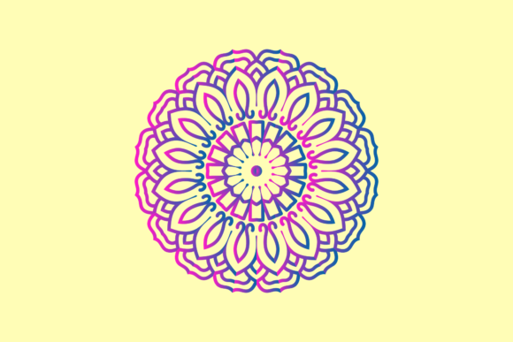 Mandala Indian Floral Design 7