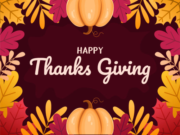 Thanksgiving Greeting Card Floral